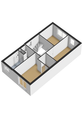 Floorplan - Moerasorchidee 31, 8245 JW Lelystad